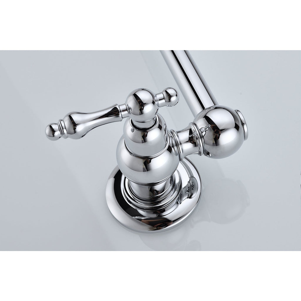 Wall Mount Folding Kitchen Pot Filler Faucet