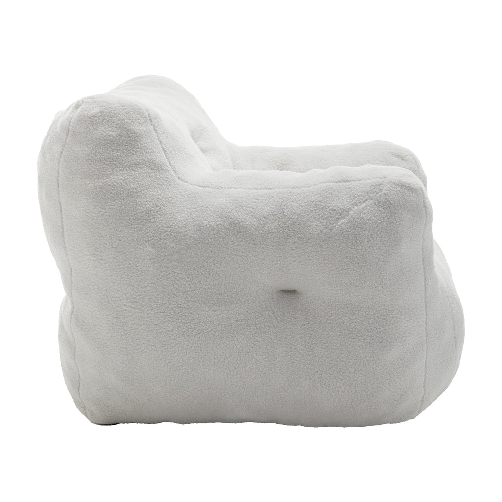 Bean Bag Chair, Bean Bag Sofa Chair with Armrests Stuffed High-Density Foam, Lazy Sofa Comfy Chairs BeanBag Chair for Adults in Living Room,Bedroom Reading
