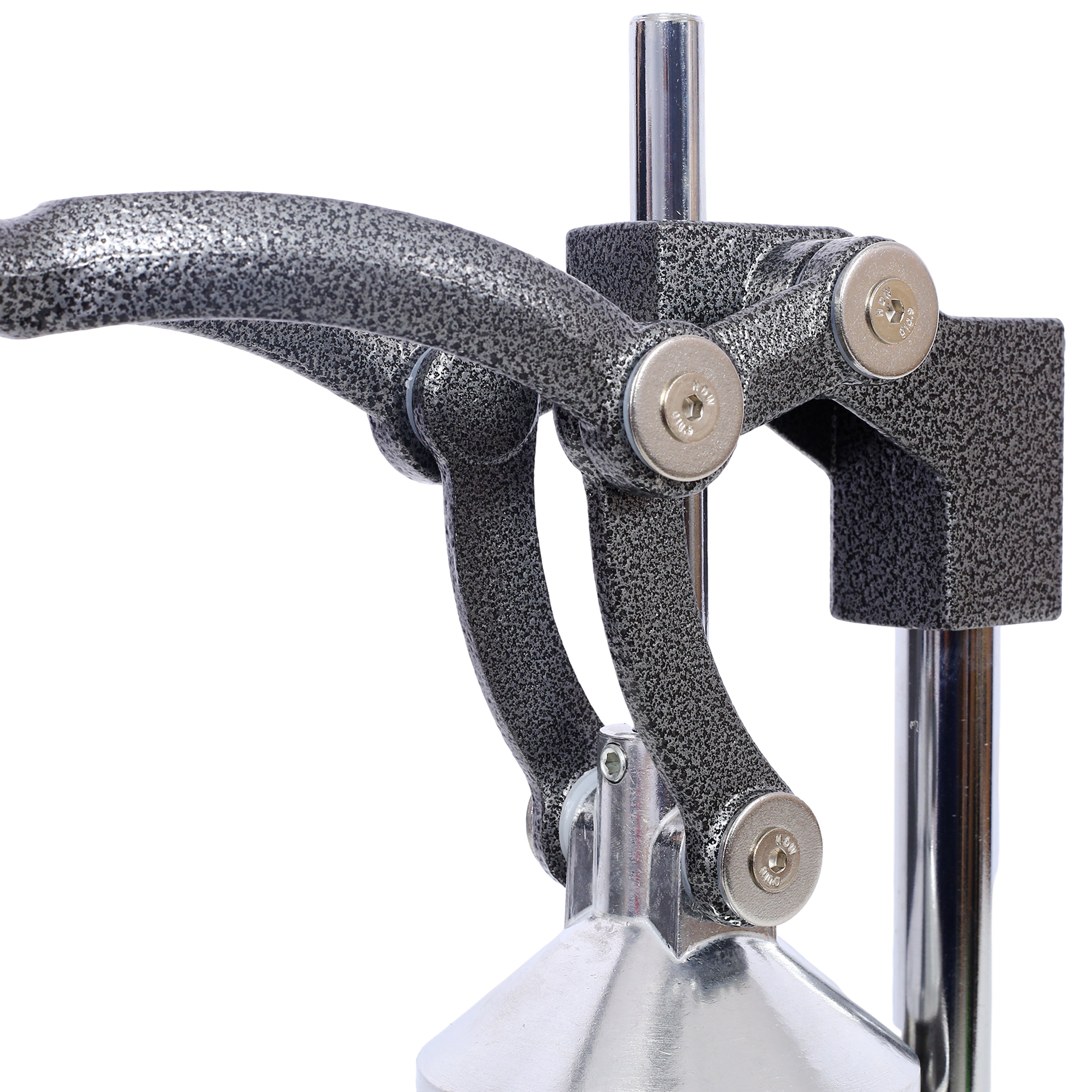 Cast Iron Citrus Juicer, Extra-Large Commercial Grade Manual Hand Press , Heavy Duty Countertop Squeezer for Fresh Orange Juice ,grey color