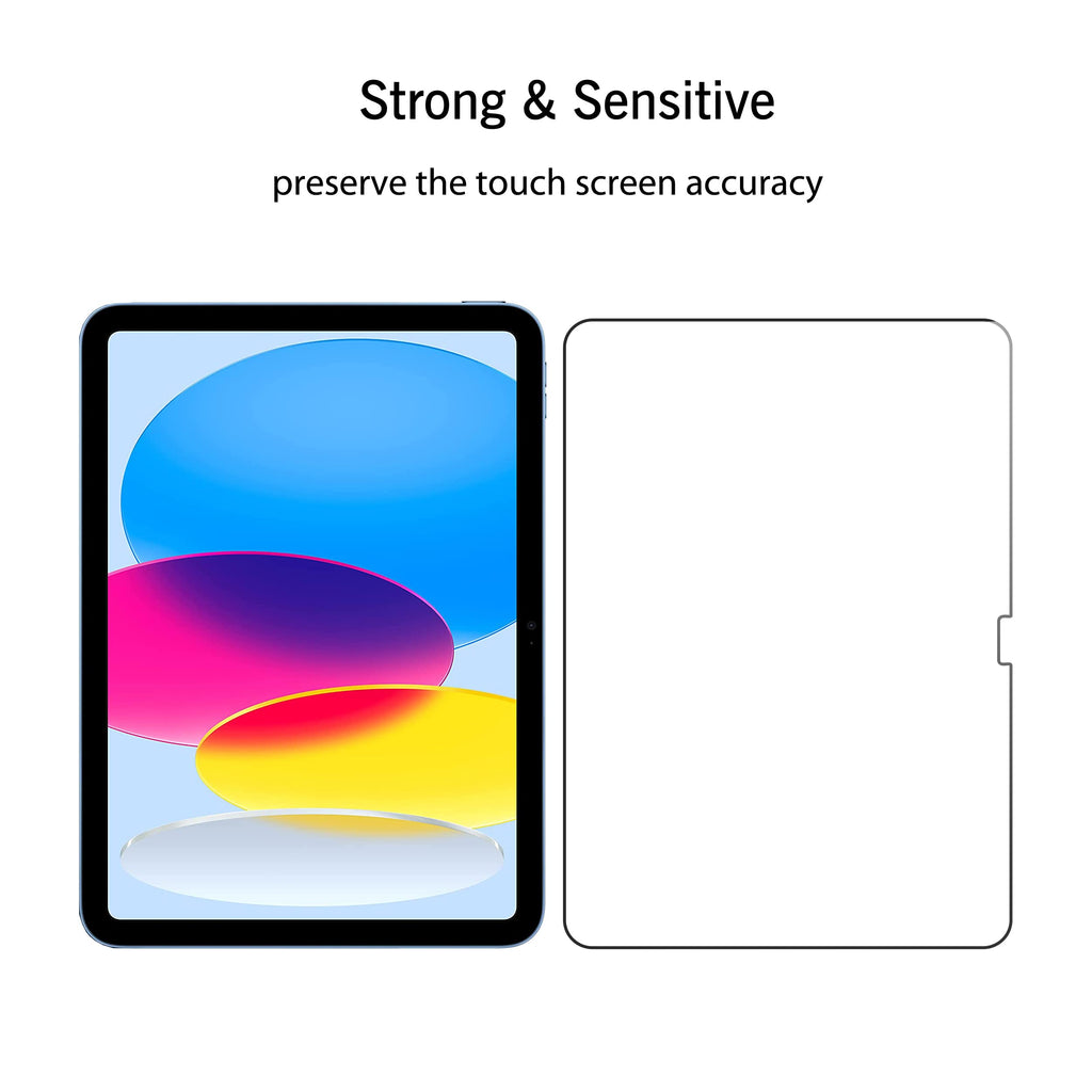 Ailun iPad 11th Gen 2025/10th Gen 10.9 Screen Protector Glass 2-Pack