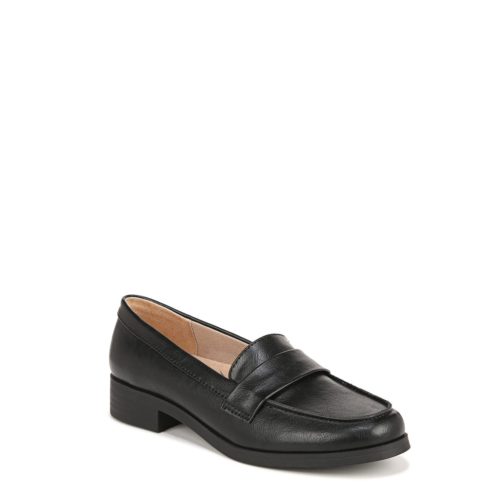 LifeStride Womens Sonoma 2 Slip On Loafers Black Size 10 M