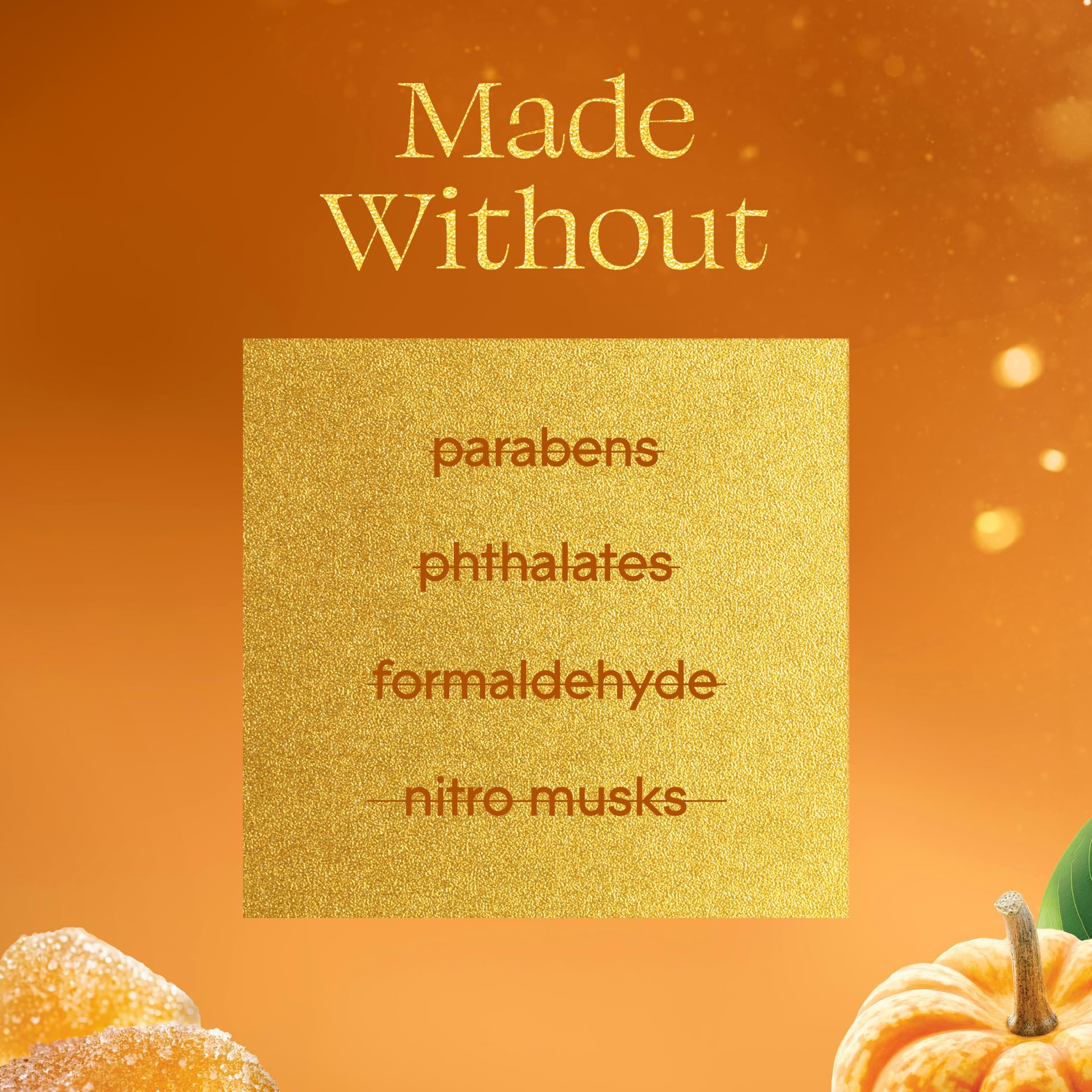 Glade 3-Wick Scented Candle Jar Pumpkin & Ginger 6.8 Oz 3 Count