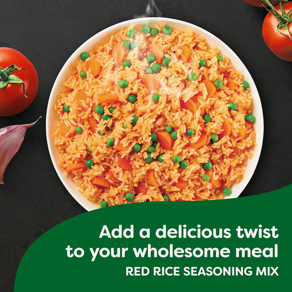 BestBy03/26 Knorr Mi Arroz Rice Seasoning Mix Red 2.39oz 4 Count Pack of 12