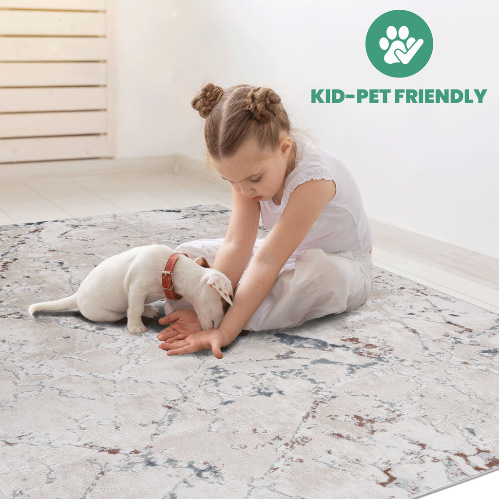 NAAR MARFI Collection 2X8 Multi / Contemporary Runner Rug