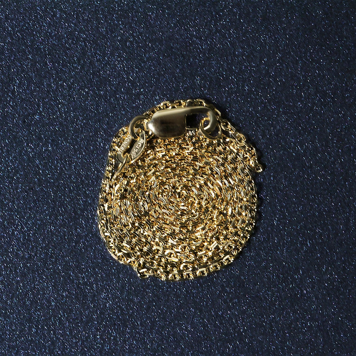 10k Yellow Gold Diamond Cut Cable Link Chain (1.10 mm)