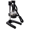 Cast Iron Citrus Juicer , Extra-Large Commercial Grade Manual Hand Press , Heavy Duty Countertop Squeezer for Fresh Orange Juice,Black Color