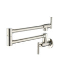 Wall Mount Folding Kitchen Pot Filler Faucet