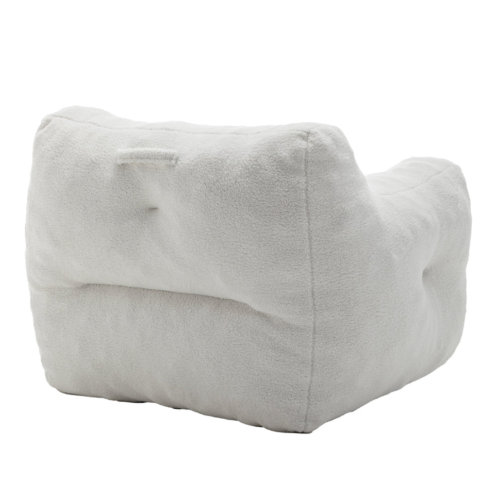 Bean Bag Chair, Bean Bag Sofa Chair with Armrests Stuffed High-Density Foam, Lazy Sofa Comfy Chairs BeanBag Chair for Adults in Living Room,Bedroom Reading