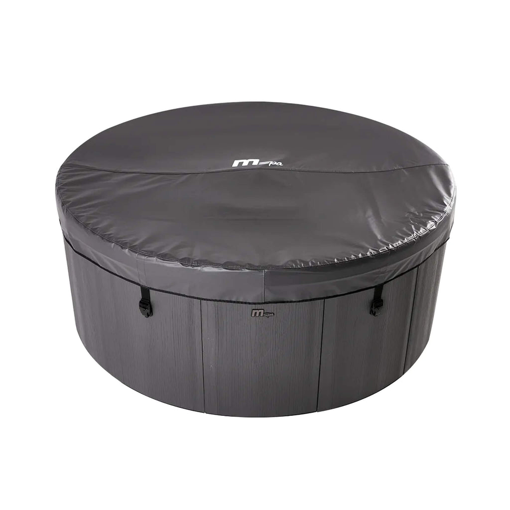 MSpa Denver Frame Series Six-Person Inflatable Round Hot Tub With Hydro Massage [F-DE066W] (SAK87043)