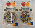 Made for Retail Fruit Mini Erasers Math Counters School Supply 120 Count