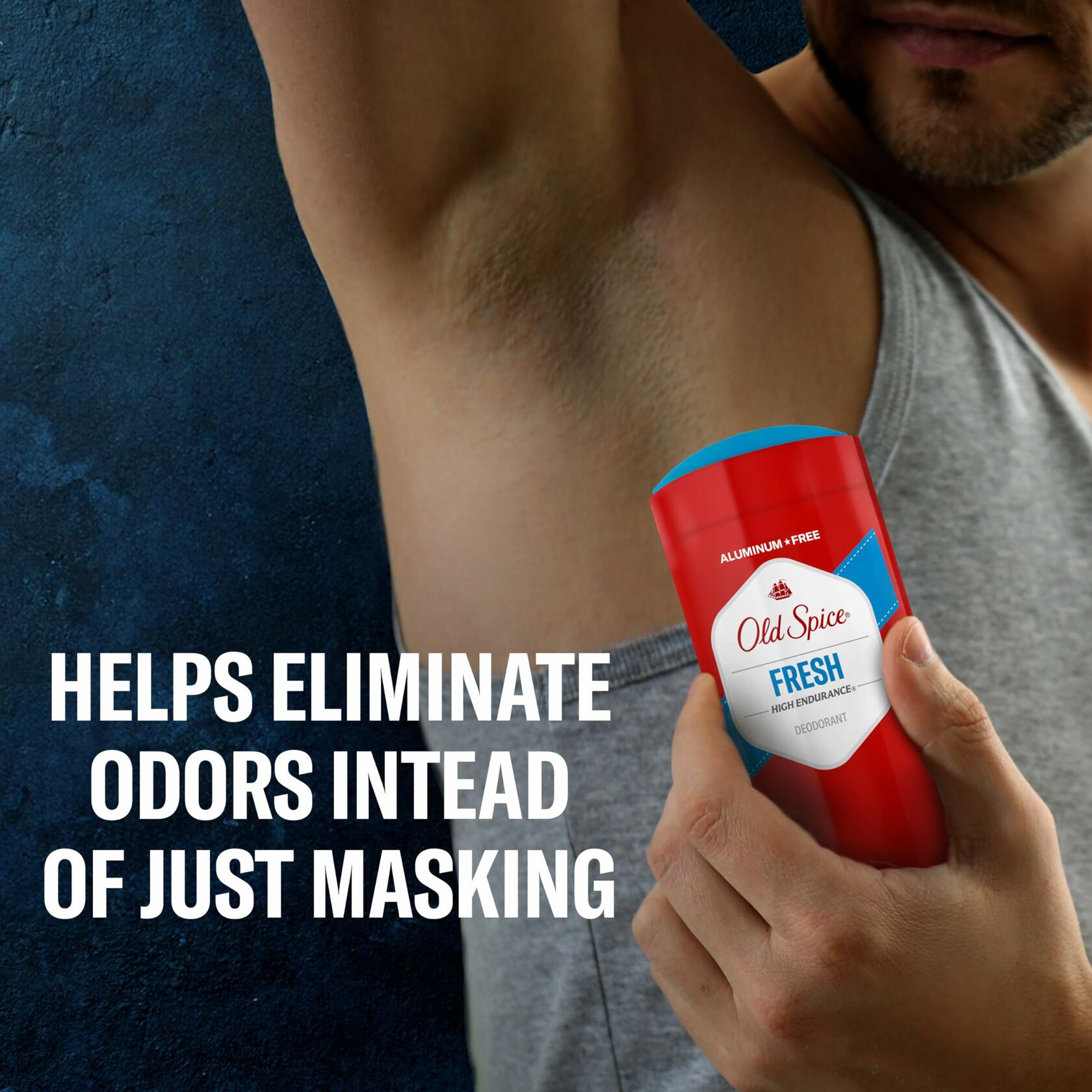 Old Spice High Endurance Men's Deodorant Fresh Scent 3oz Pack of 2