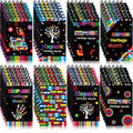 Containlol 48PCS Hispanic Heritage Month Mini Notepads Party Favors 8 Patterns