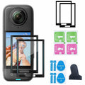 Gaekol Insta360 X4 Screen Protector 2 Pack Tempered Glass Ultra HD Clear
