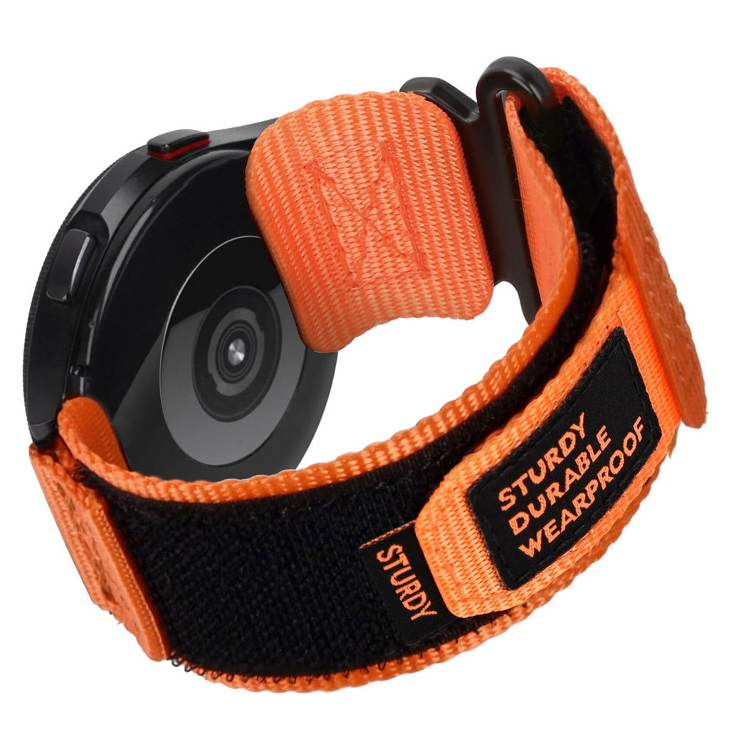 Lamshaw Compatible OnePlus Watch 2R Nylon Sports Strap Orange